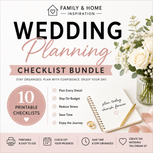 Wedding Planning Checklist Bundle