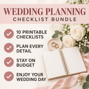 Wedding Planning Checklist Bundle