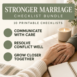 Stronger Marriage Checklist Bundle